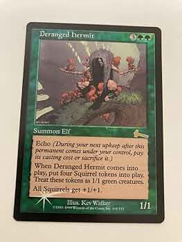 MTG 錯乱した隠遁者 4枚まとめ売り ウルザズ・レガシー 錯乱した隠遁者