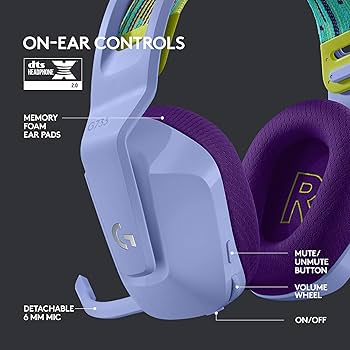 Amazon.com: Logitech G733 Lightspeed Wireless Gaming Headset with