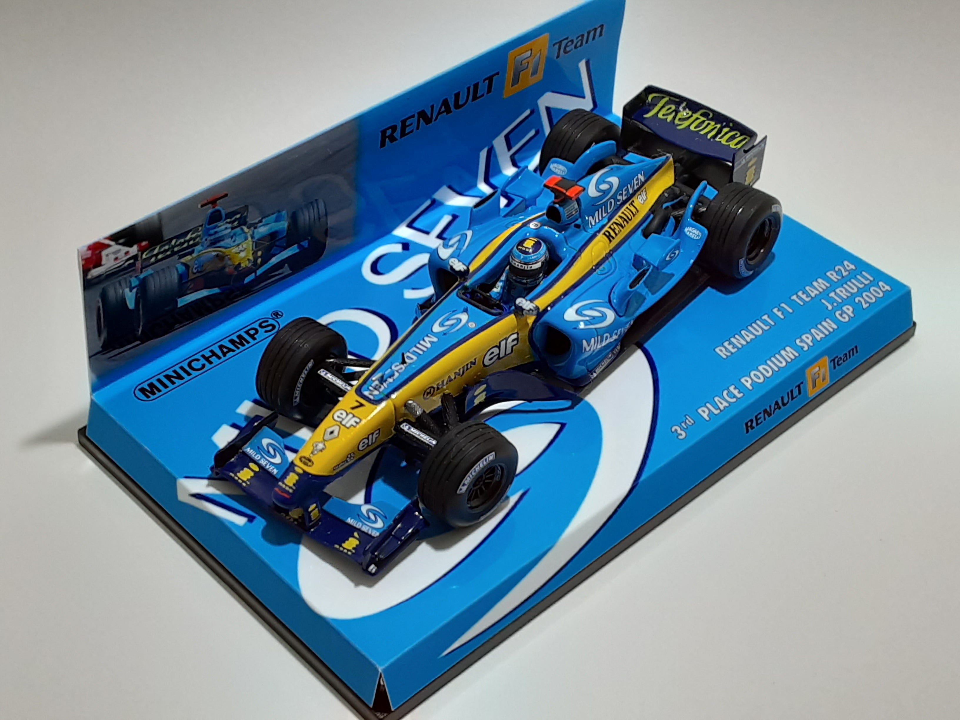 1/43 マイルドセブンルノーRS23 #7 トゥルーリ #8 アロンソ2003 1/43