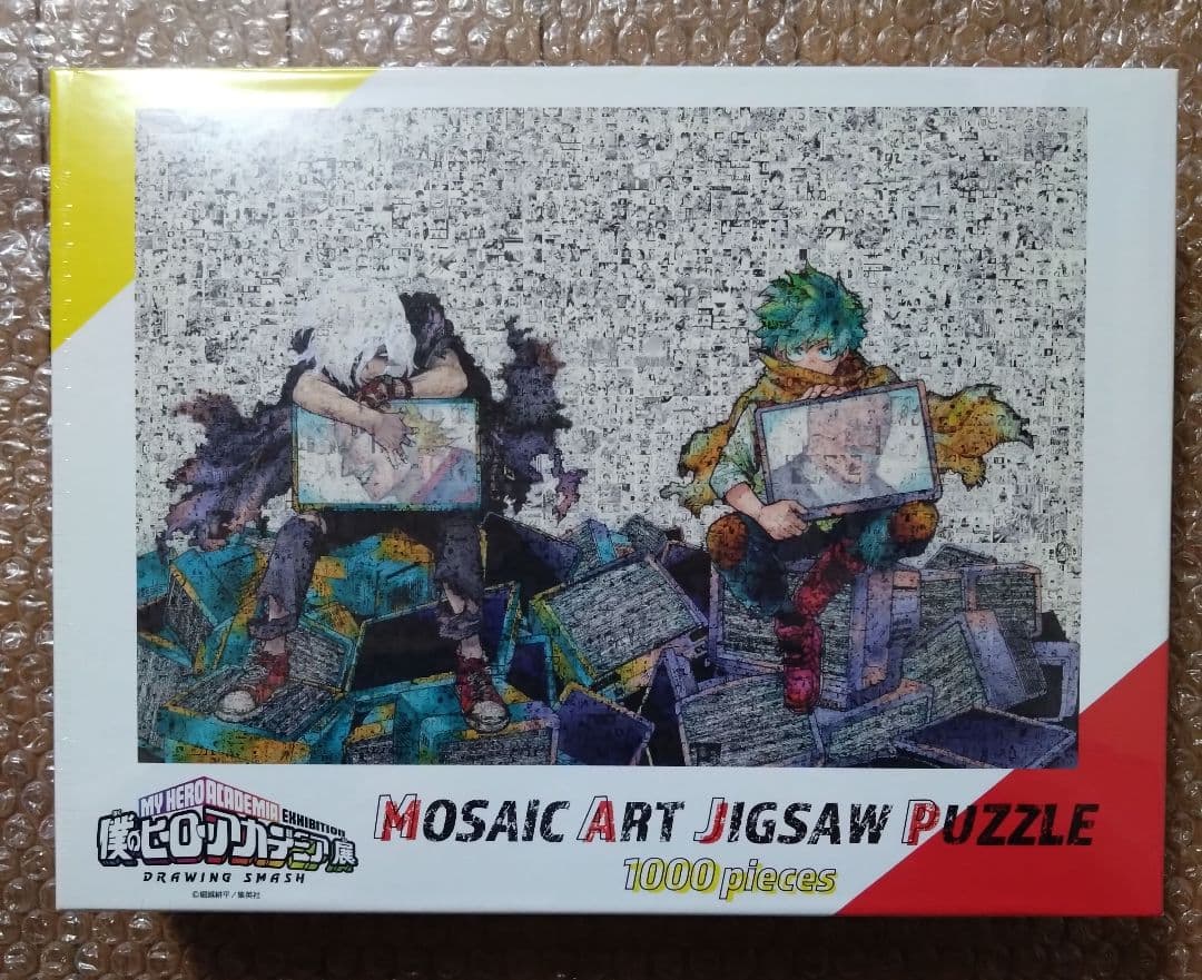 僕のヒーローアカデミア展　 モザイクアートパズル 1000ピース　希少 僕のヒーローアカデミア展 モザイクアートパズル 1000ピース 希少 僕の