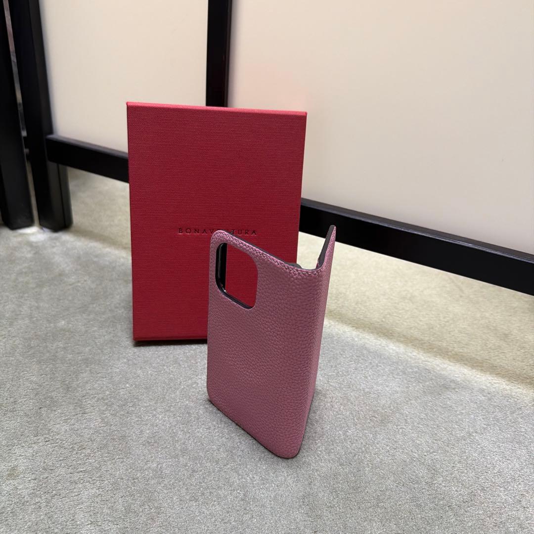 美品！BONAVENTURA iPhone14proケース タッフィーピンク 美品！BONAVENTURA iPhone14proケース タッフィーピンク iPhone 14 Pro